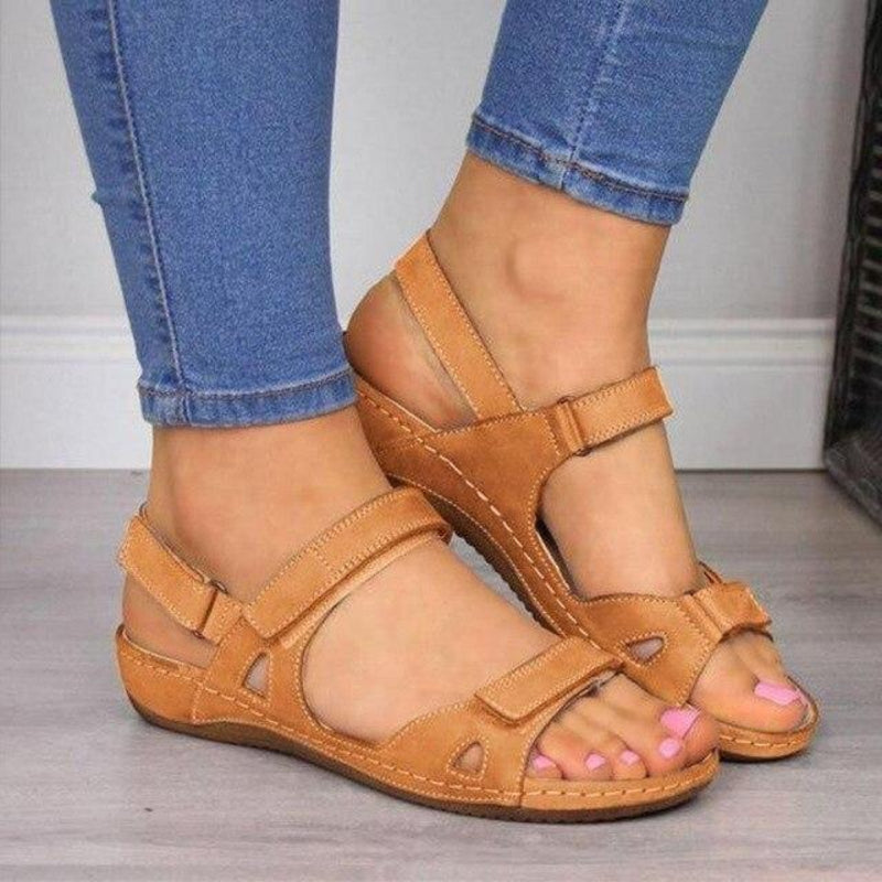 Ladies Buckle Toe Sandals