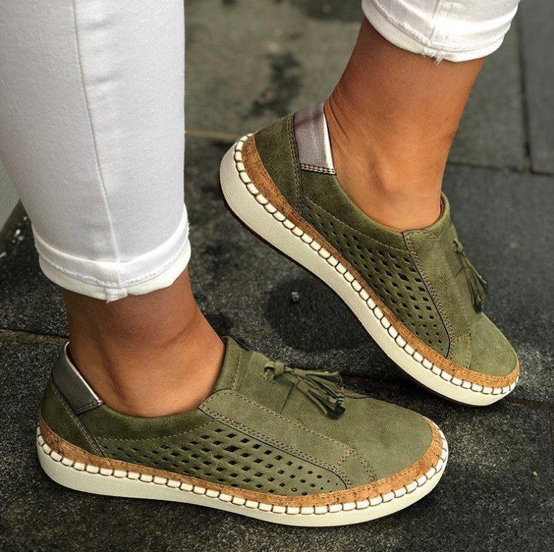 Ladies Comfortable Loafers - BritishElegance