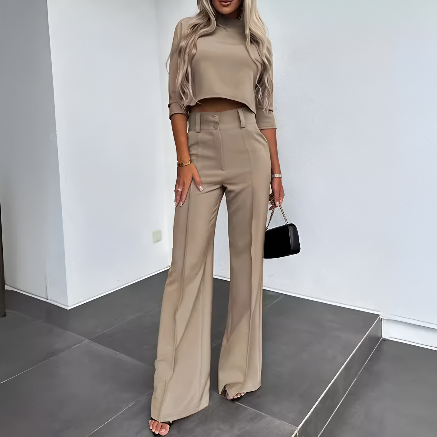 Ladies Soft Matched Outfit Set