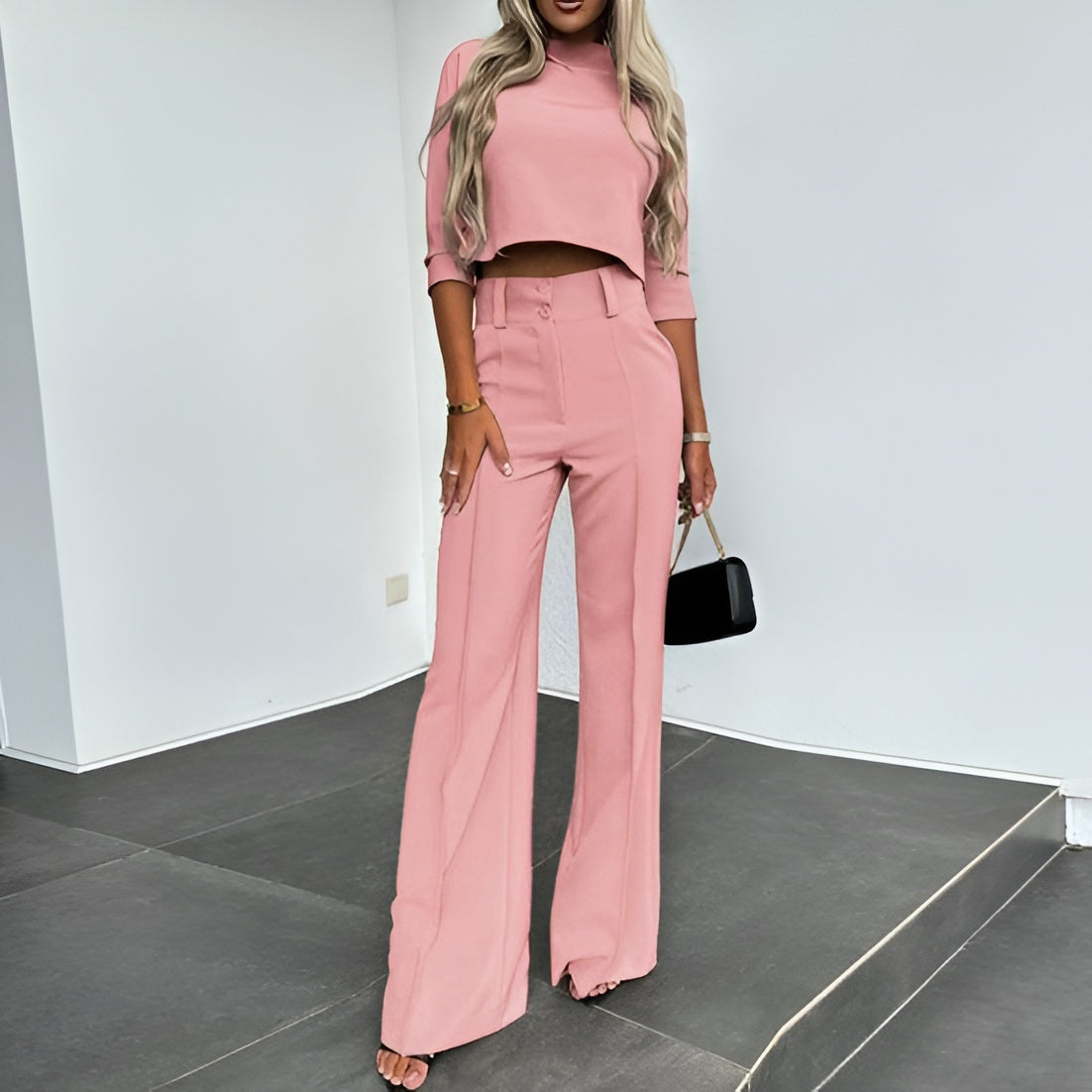 Ladies Soft Matched Outfit Set