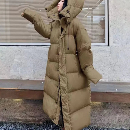 Savannah | Insulated Long Puffer Jacket for Women’s Winter Warmth