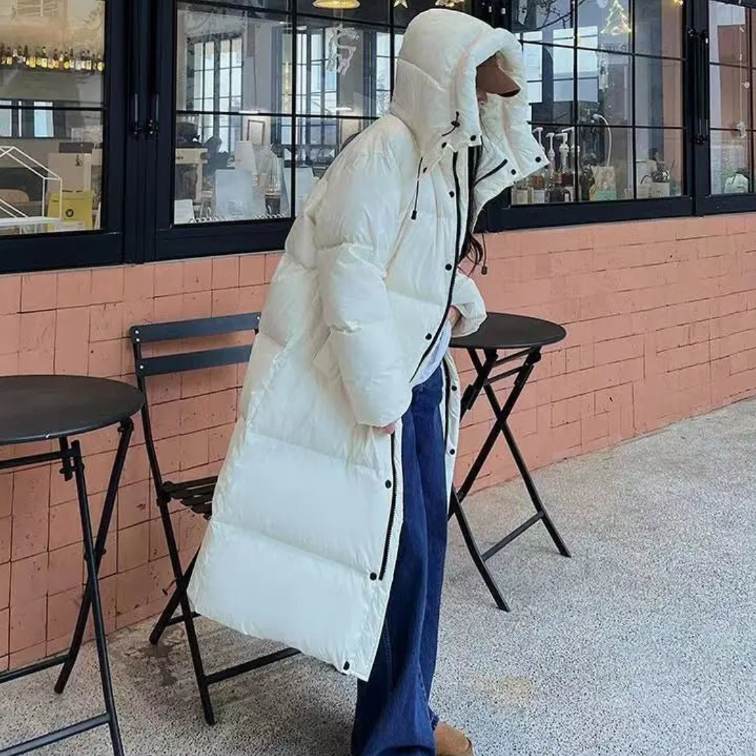 Savannah | Insulated Long Puffer Jacket for Women’s Winter Warmth