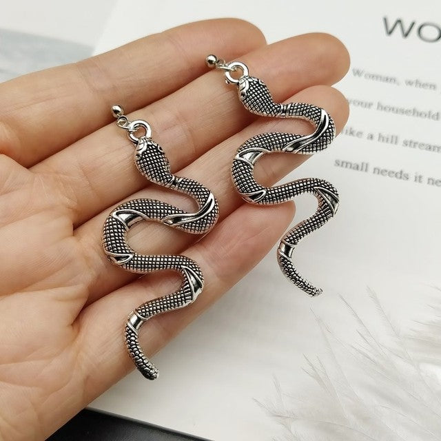Fashion Snake Drop Earrings for Women