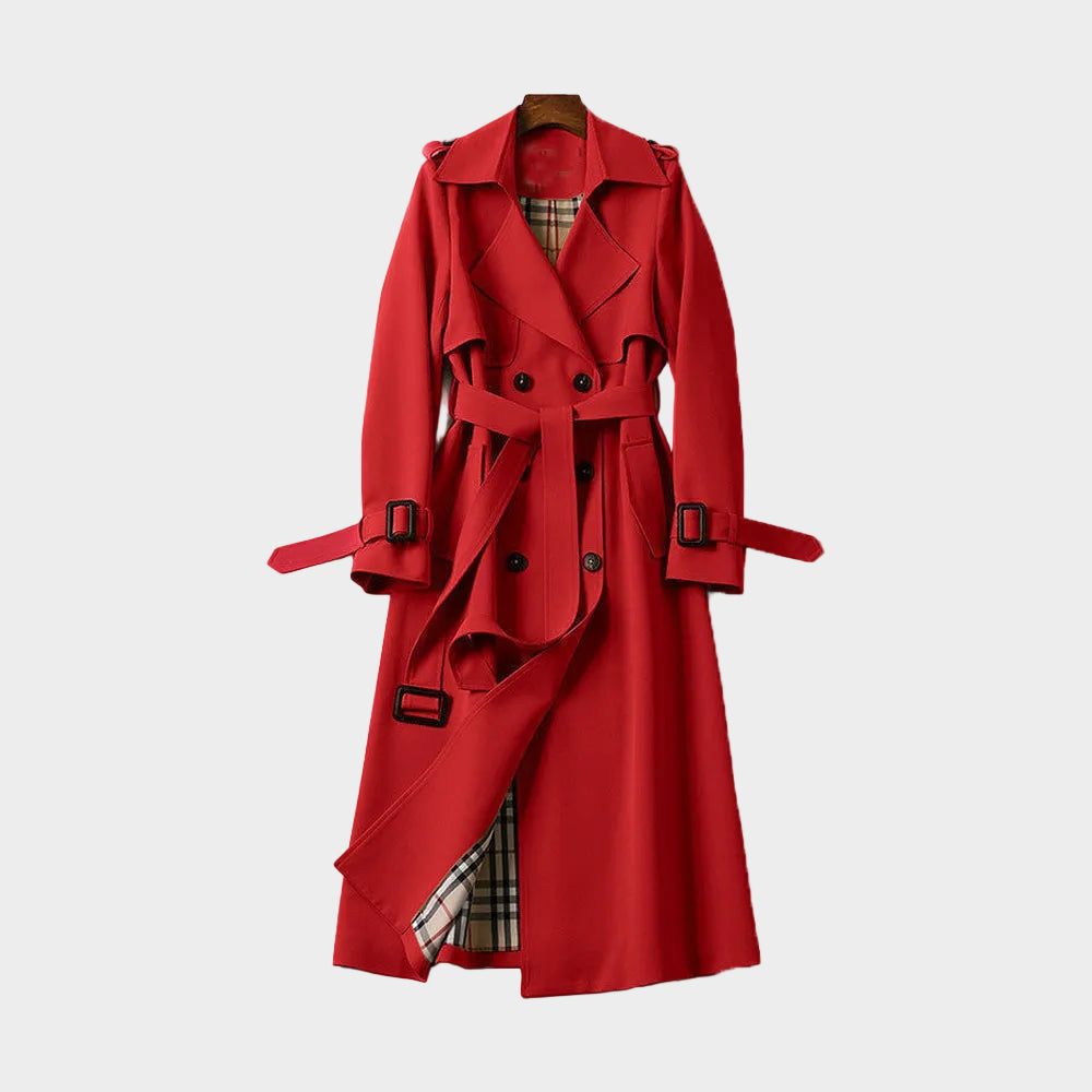 Classic Fit Belted Ladies Trench Coat