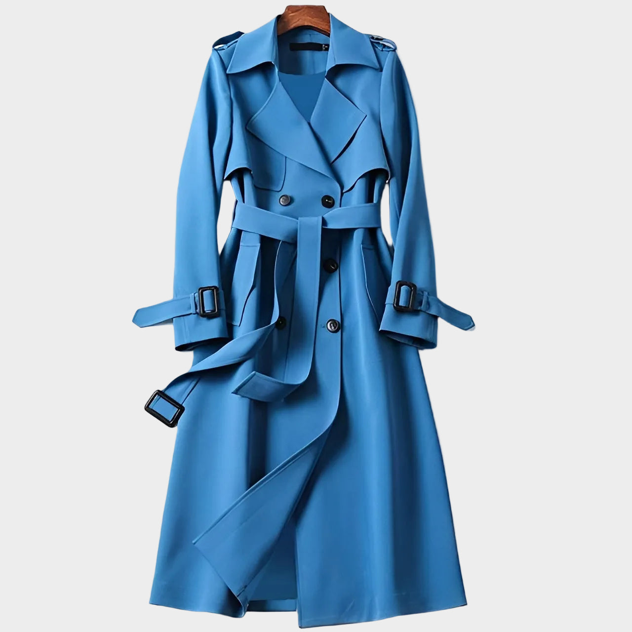 Classic Fit Belted Ladies Trench Coat
