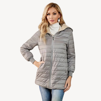 Women’s Hooded Warm Cotton Fur Coat
