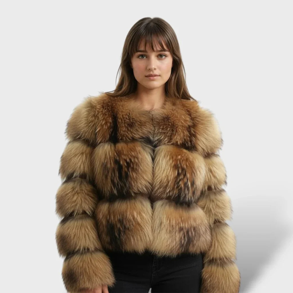 Soft Faux Fur Long Winter Coat - BritishElegance