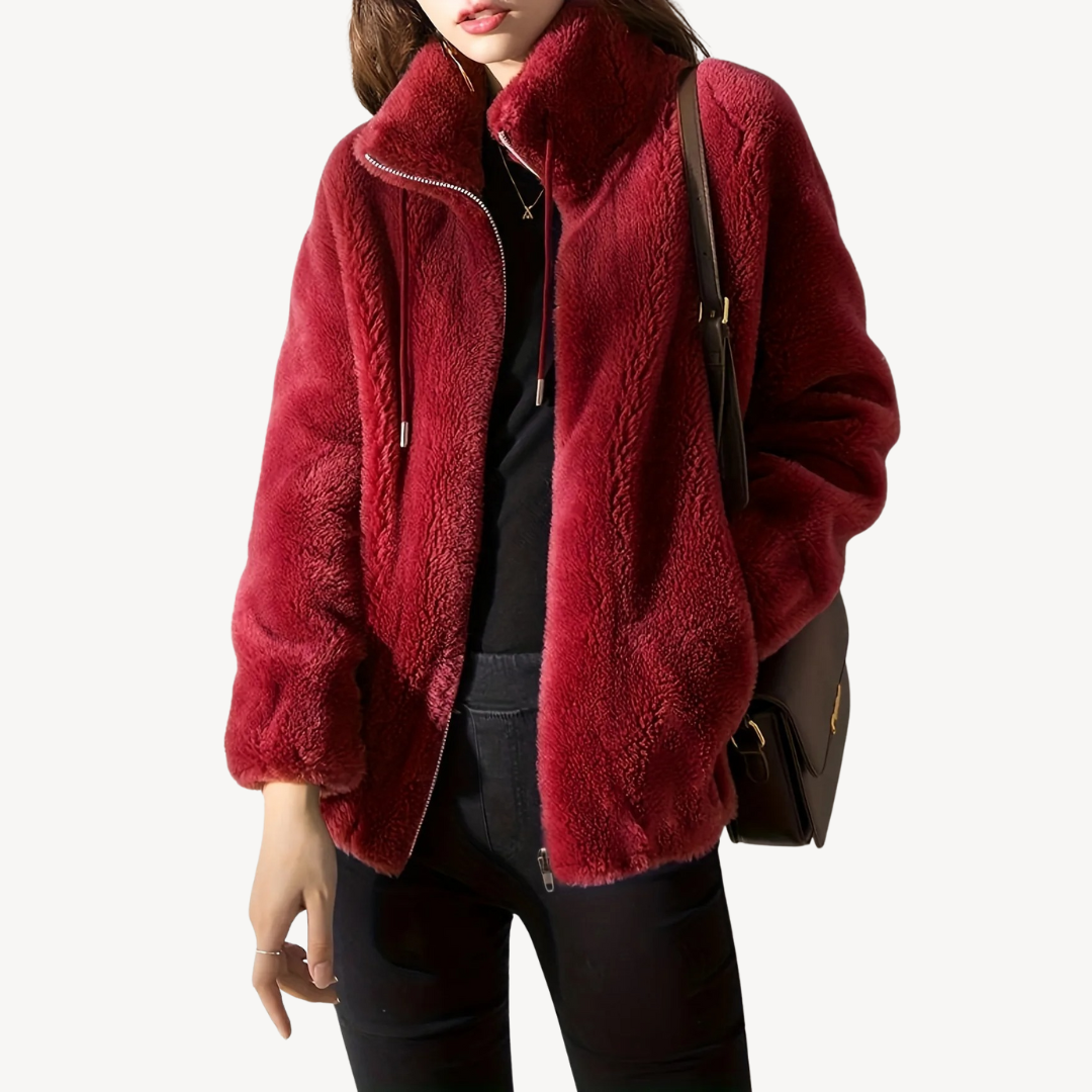 Women’s Suede Fleece Jacket