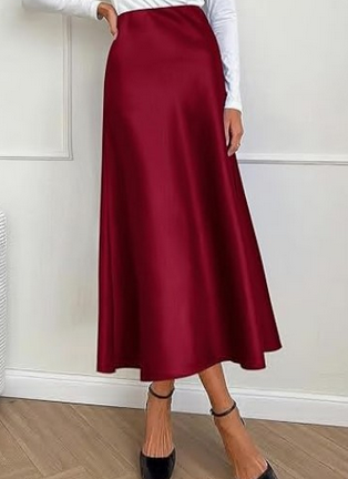 Slimming Knee Length Ladies Skirt - BritishElegance