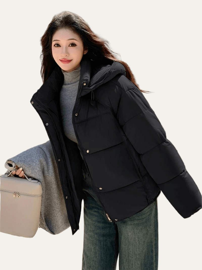 Women’s Oversized Cropped Puffer Jacket