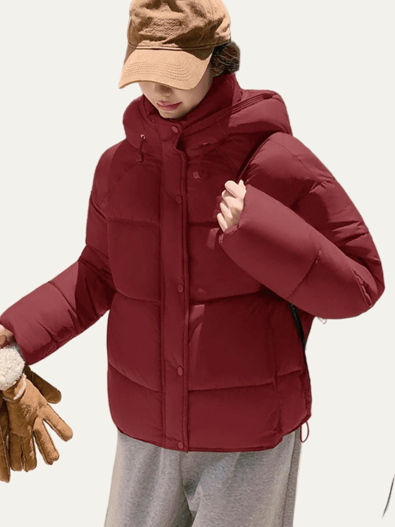 Women’s Oversized Cropped Puffer Jacket