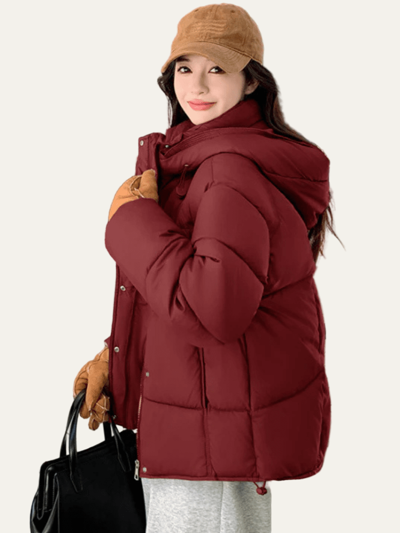 Women’s Oversized Cropped Puffer Jacket
