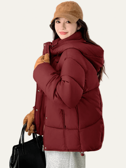 Women’s Oversized Cropped Puffer Jacket