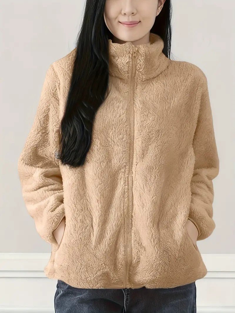 Women’s Plush Full-Zip Fleece Jacket