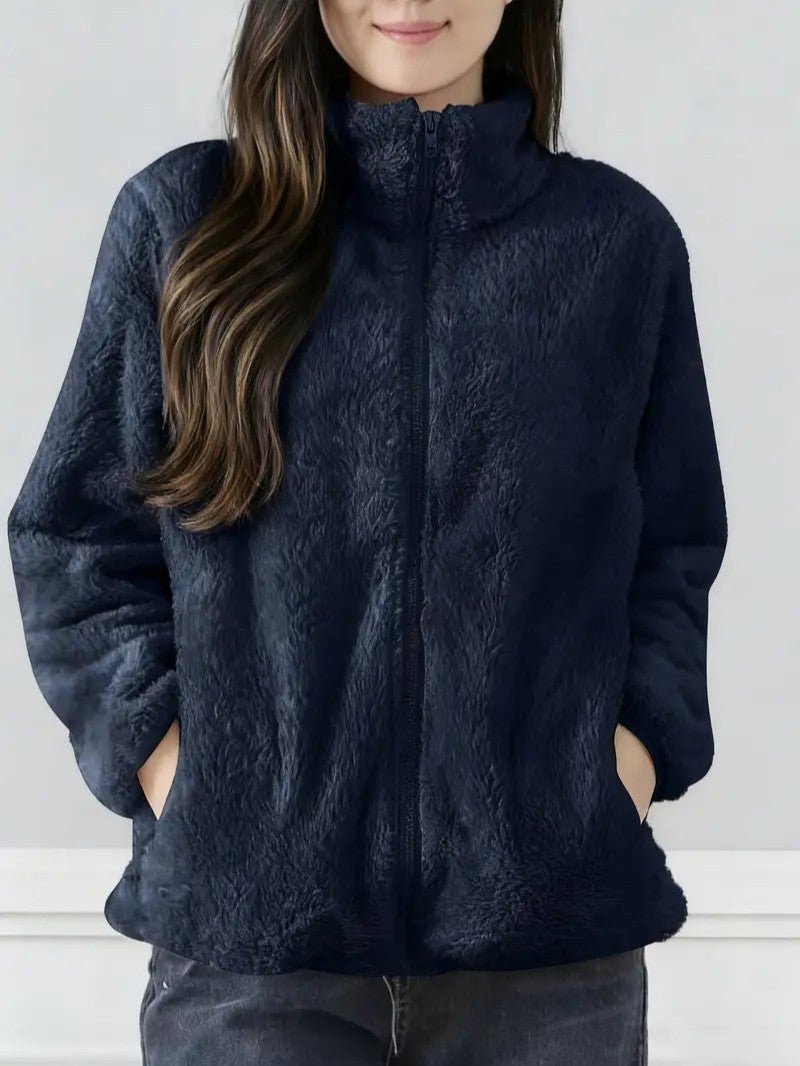 Women’s Plush Full-Zip Fleece Jacket