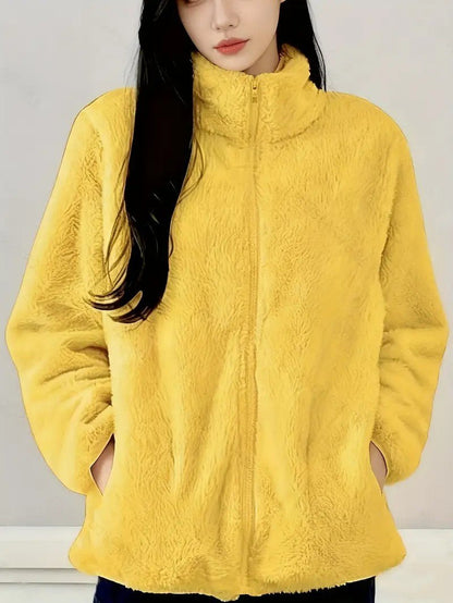 Women’s Plush Full-Zip Fleece Jacket