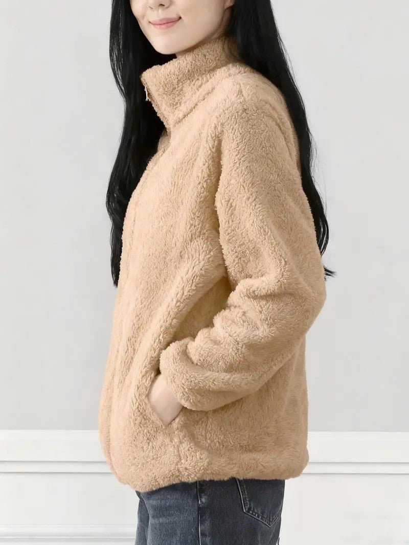 Women’s Plush Full-Zip Fleece Jacket