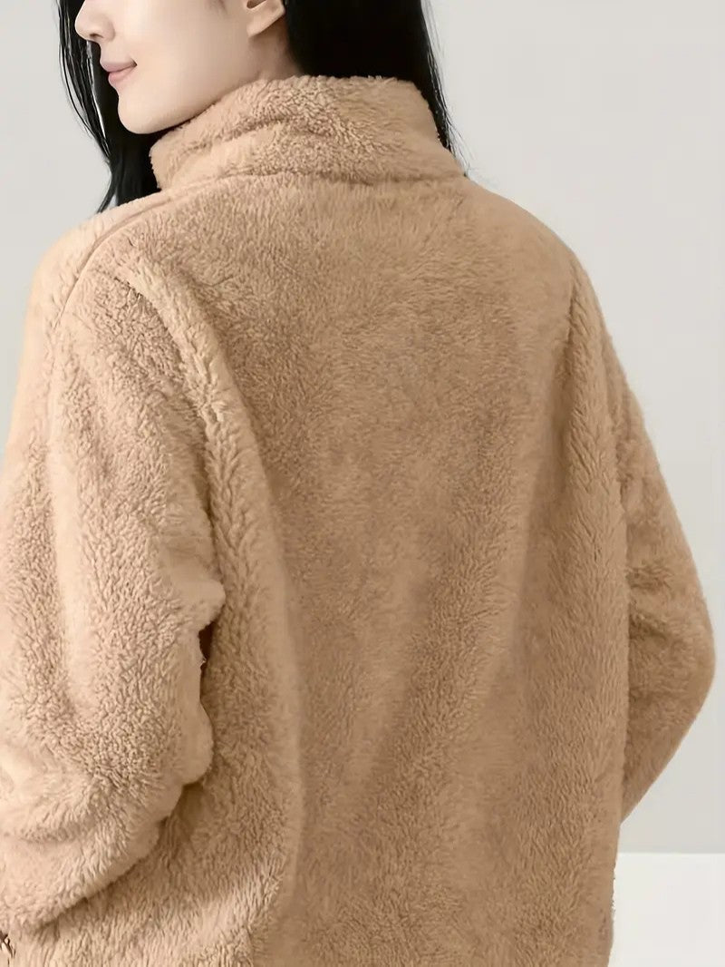 Women’s Plush Full-Zip Fleece Jacket