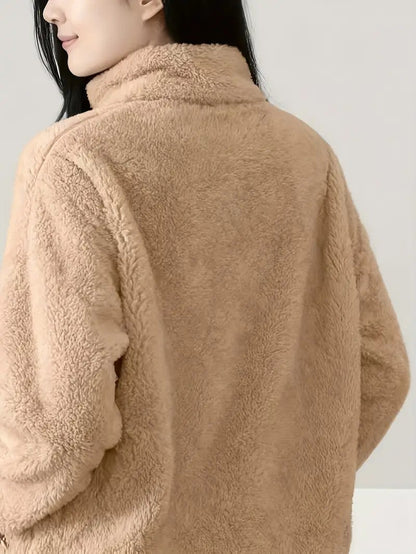 Women’s Plush Full-Zip Fleece Jacket
