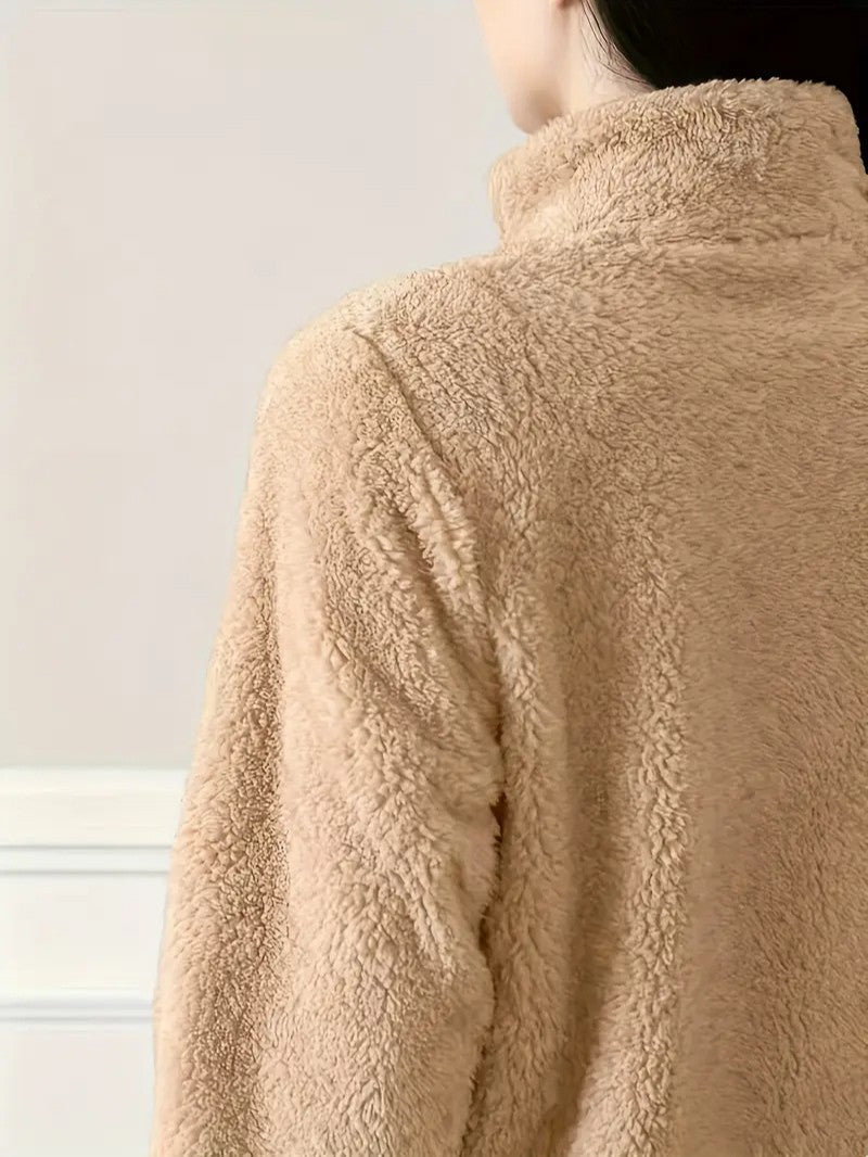 Women’s Plush Full-Zip Fleece Jacket