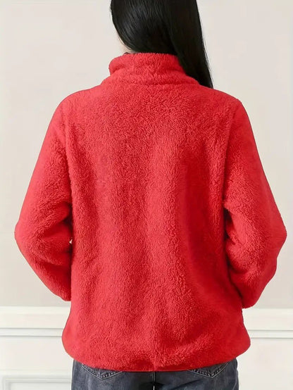 Women’s Plush Full-Zip Fleece Jacket