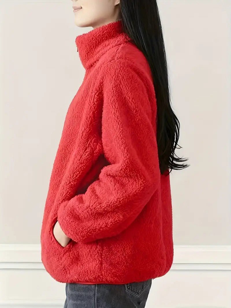 Women’s Plush Full-Zip Fleece Jacket