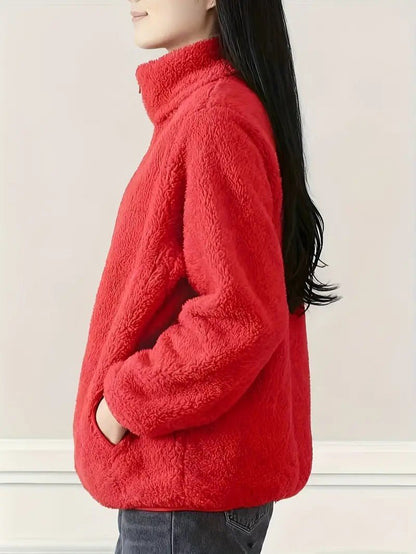 Women’s Plush Full-Zip Fleece Jacket