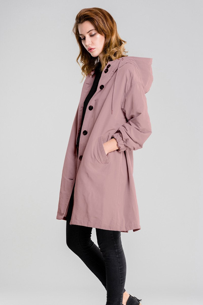 Women’s Hooded A-Line Raincoat