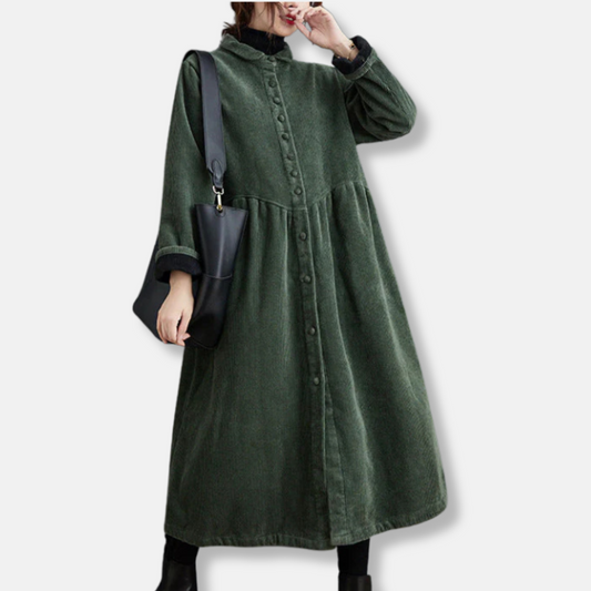 Women’s Textured Maxi Shirtdress