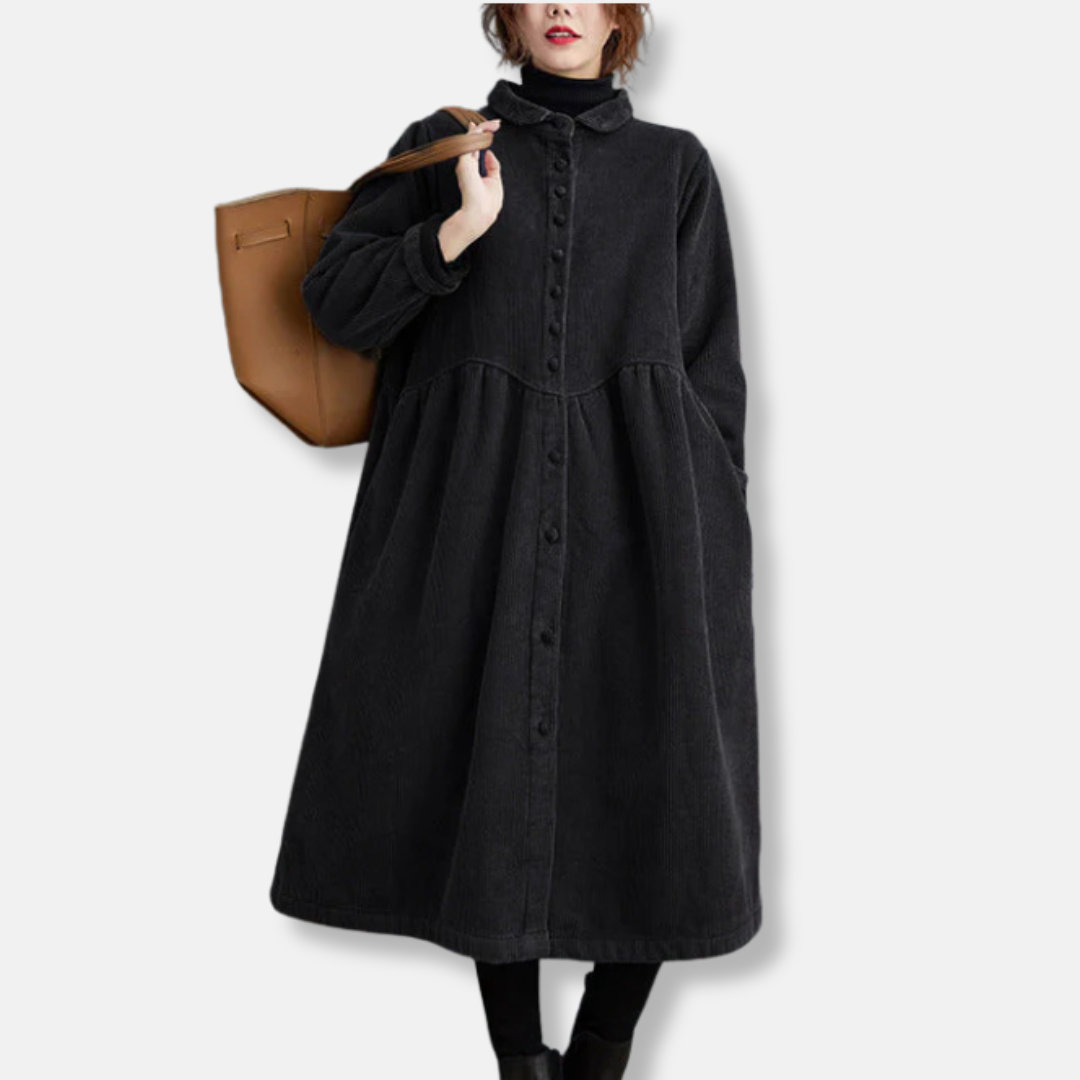Women’s Textured Maxi Shirtdress