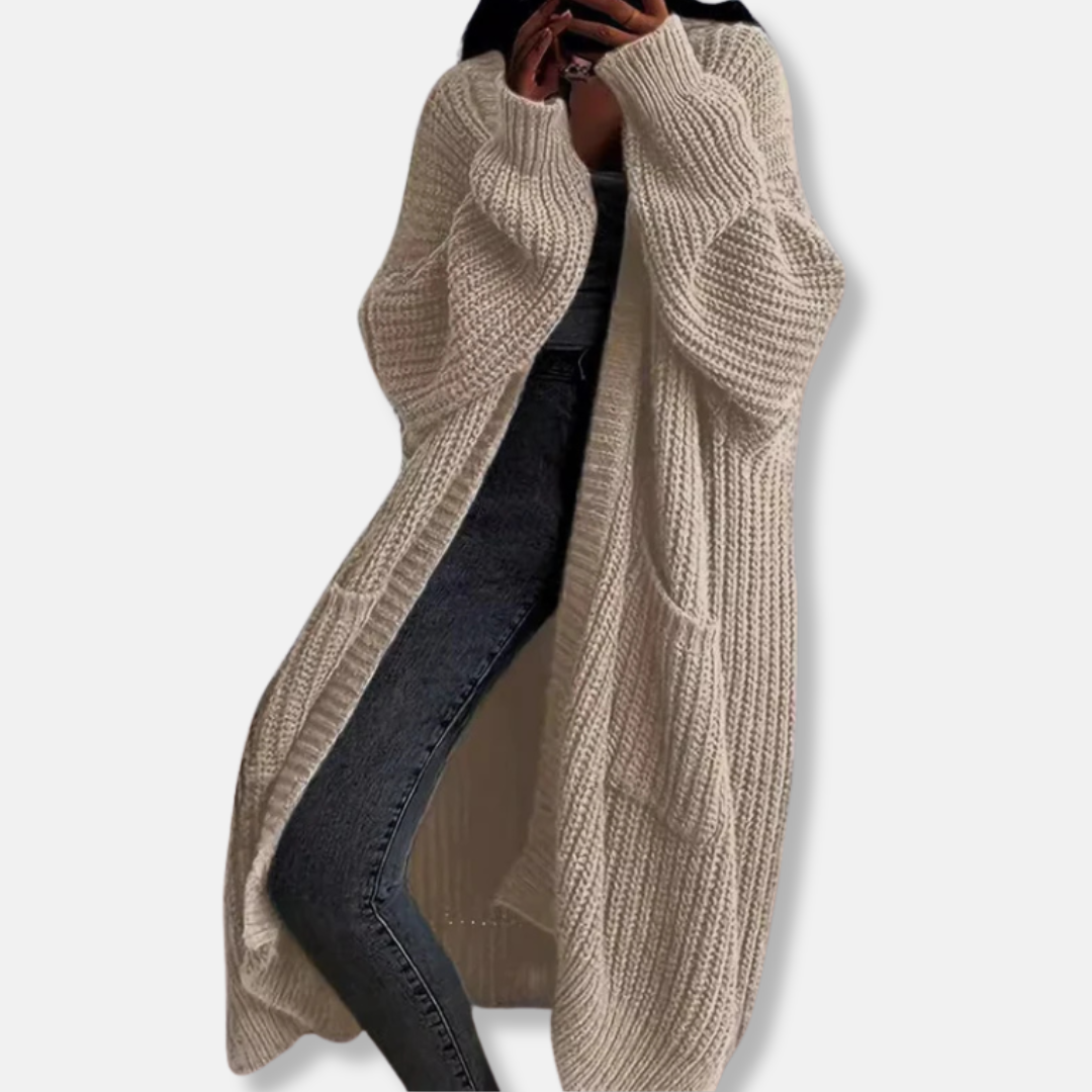 Women’s Ankle-Length Chunky Cardigan