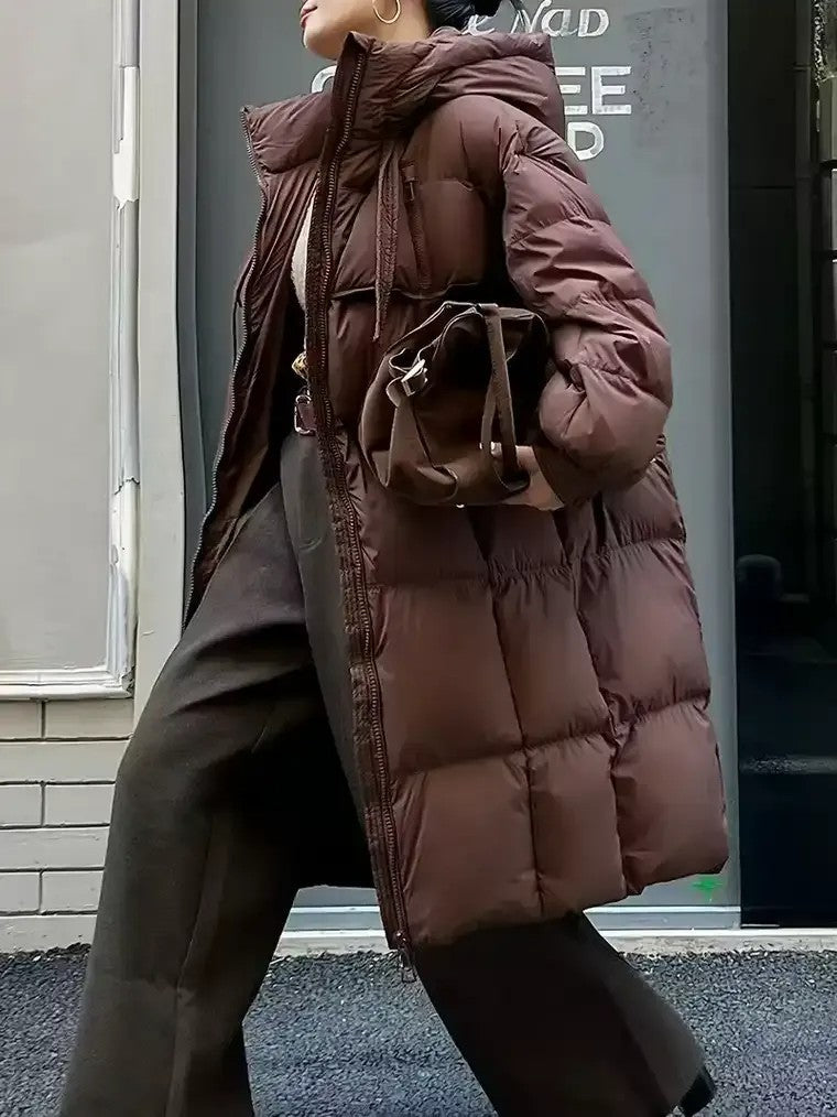 Warm Women's Down Parka Coat