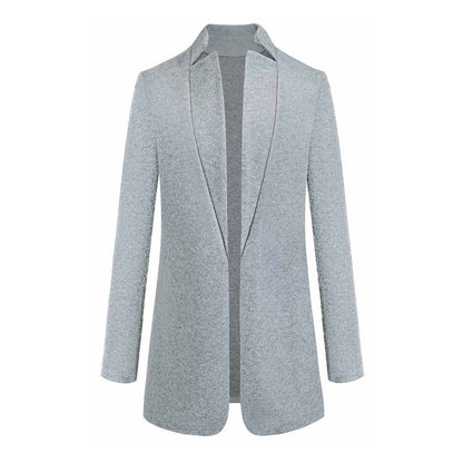 Helen | Women's Long Wool Trench Winter Coat with Stand Collar and Sleek Fit