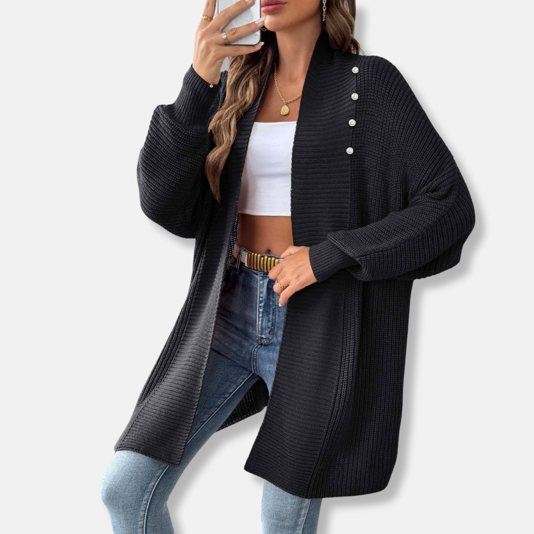 Women’s Longline Chunky Knit Cardigan