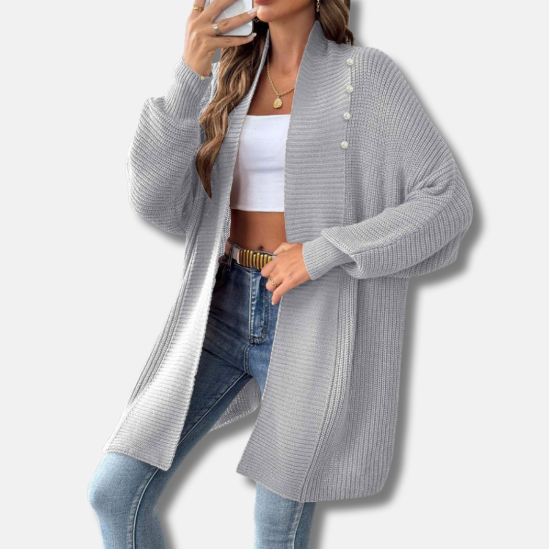 Women’s Longline Chunky Knit Cardigan
