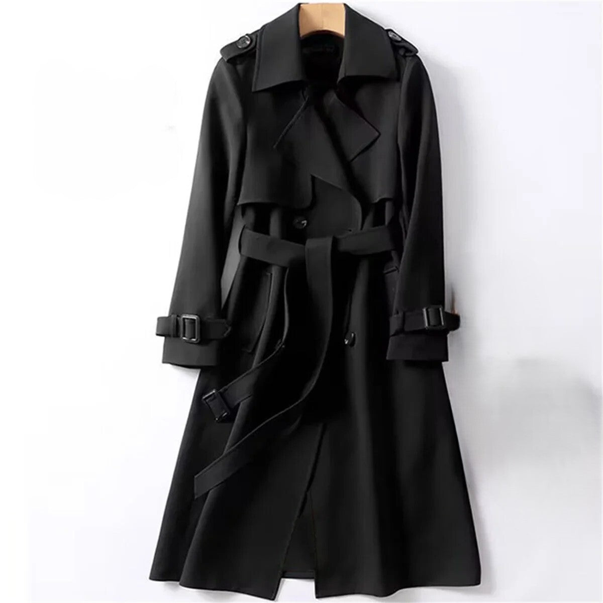 Classic Fit Double Breasted Trench Coat