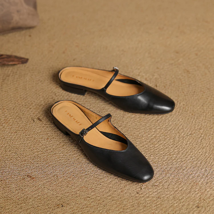 Women’s Genuine Leather Summer Mules