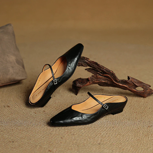 Women’s Genuine Leather Pointed Toe Shoes