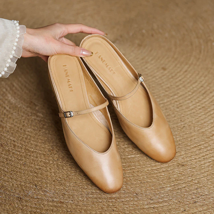 Women’s Genuine Leather Summer Mules