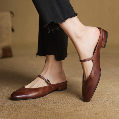 Women’s Genuine Leather Summer Mules