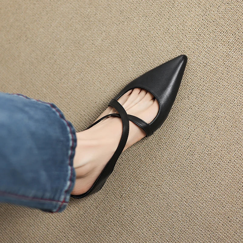 Women’s Genuine Leather Orthopedic Mules