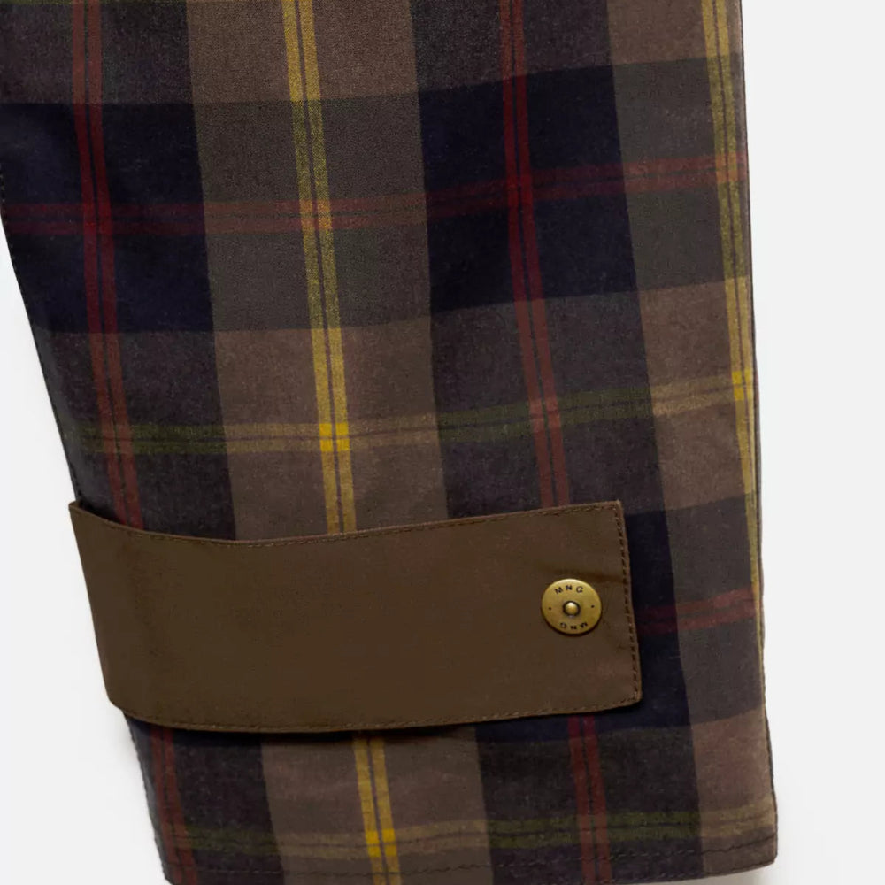Neriah | Women's Oversized Plaid Jacket - Long Casual Coat