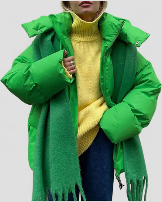 Women’s Hooded Cotton Padded Puffer Jacket