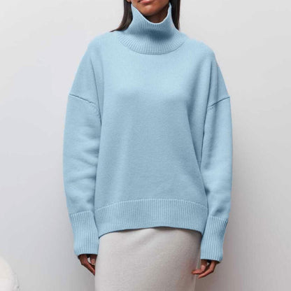 Cozy Women's Chunky Turtleneck Winter Sweater