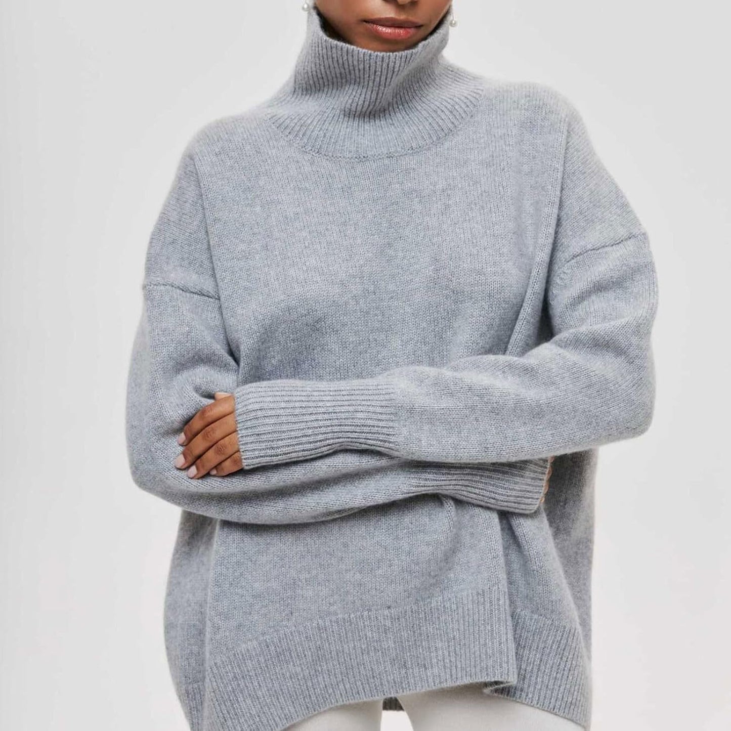 Cozy Women's Chunky Turtleneck Winter Sweater