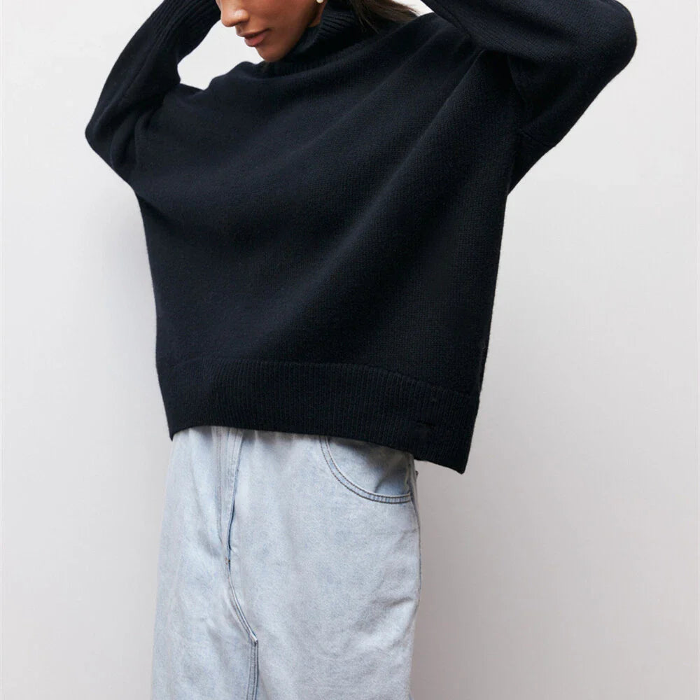 Cozy Women's Chunky Turtleneck Winter Sweater