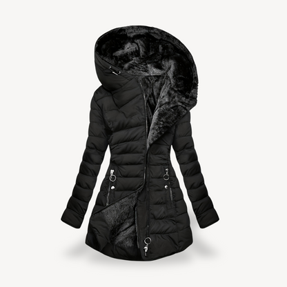 Women’s Slim Fit Plush Padded Jacket