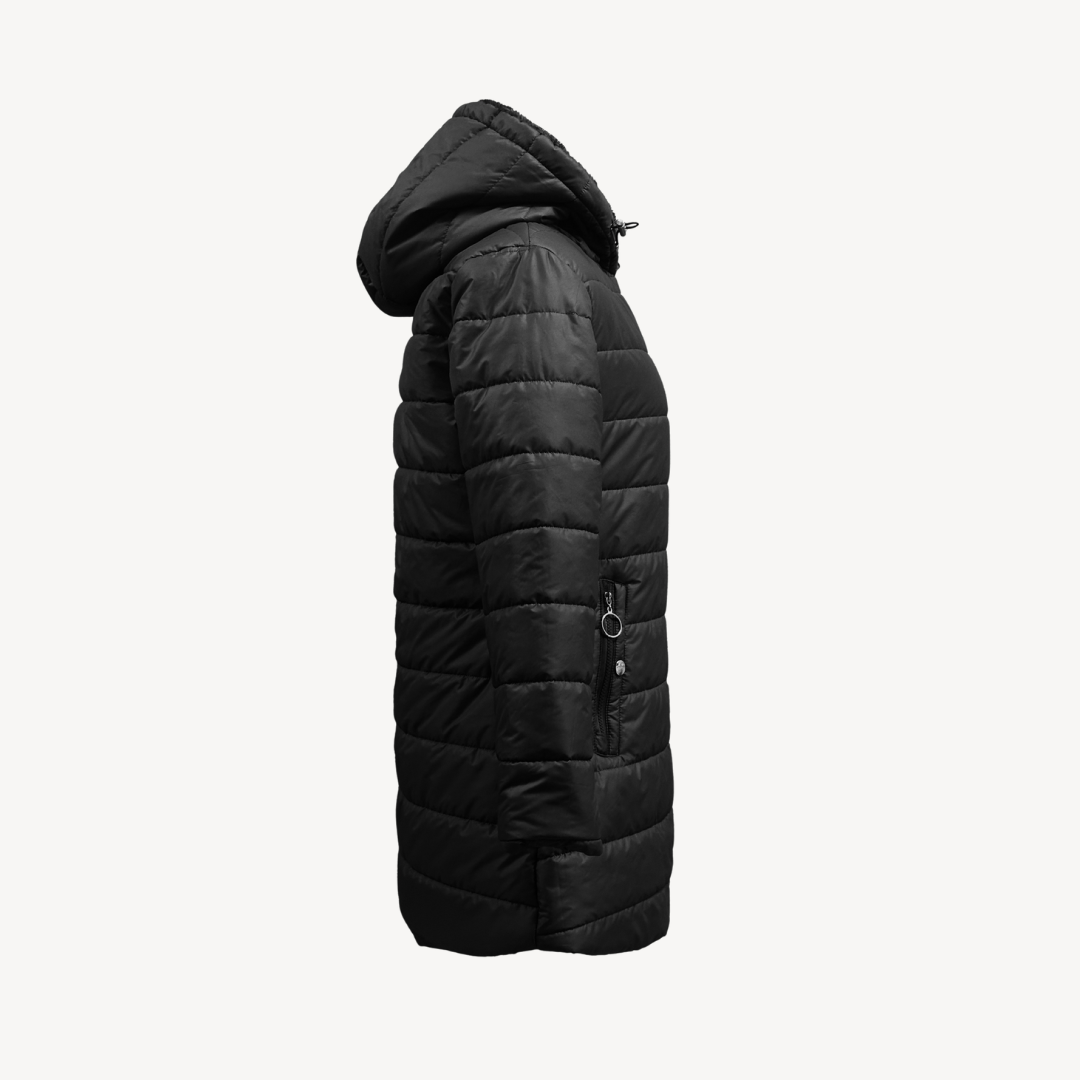 Women’s Slim Fit Plush Padded Jacket