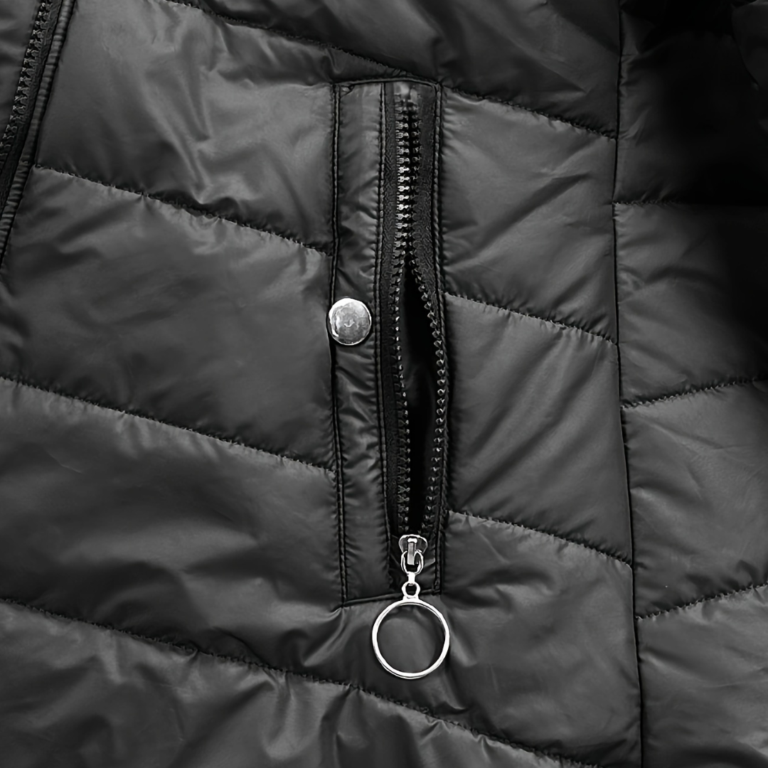 Women’s Slim Fit Plush Padded Jacket