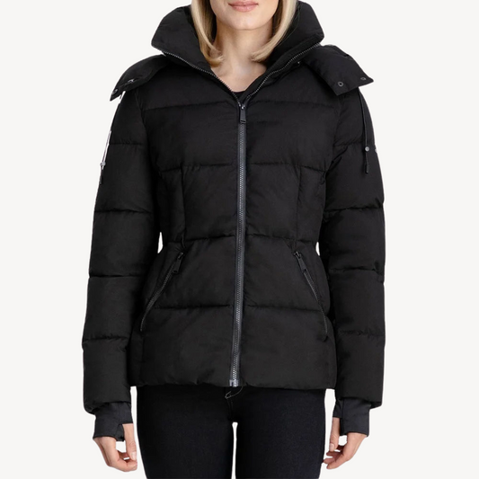 Women’s Faux Hooded Puffer Jacket